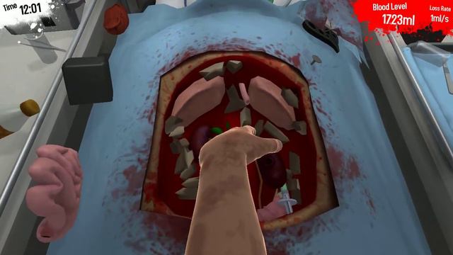 Surgeon Simulator ( симулятор хирурга) №2 часть 2 могу умею практикую