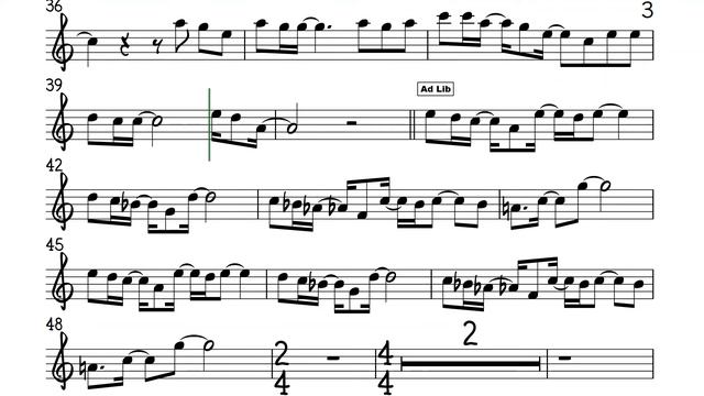 Just the Two of Us I Flute or Violin Sheet Music Backing Track Play Along Partitura смотреть онлайн