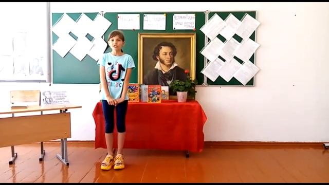 Акция «Читаем пушкинские строки». Виктория Зубайдуллина смотреть онлайн