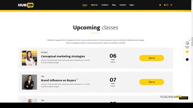 Kyono - Coworking Space and Digital Agency WordPress Theme Co-working Hub events смотреть онлайн
