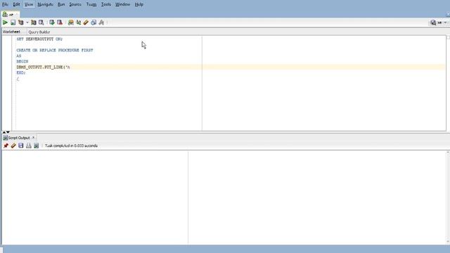 PL/SQL 01 - Write a simple procedure смотреть онлайн