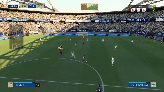 FIFA 22 Dariel 2022 FIFA World Cup Group Stage USA vs Finland (Game 29) смотреть онлайн