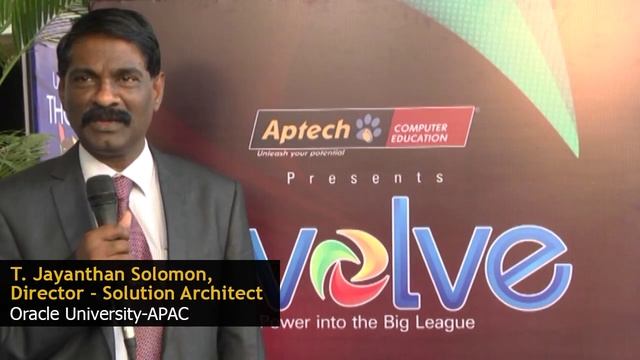 Industry expert from Oracle appreciates Evolve & Aptech Computer Education смотреть онлайн