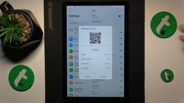 How to Share the WiFi Network QR Code on HONOR Pad X8
