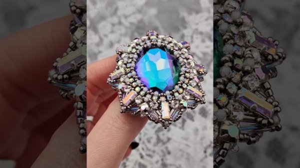 Брошь Отражение, Paradise Shine