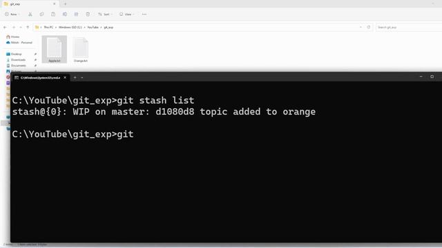 git stash list, drop and pop смотреть онлайн