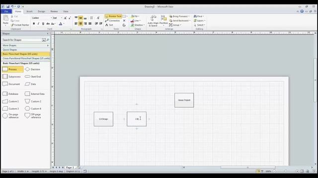 Work Breakdown Structure Using Visio смотреть онлайн