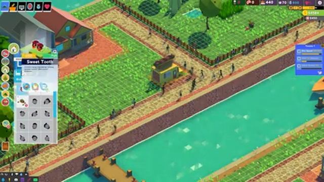 Parkasaurus Review | Sanbox Dinosaur Park Tycoon Sim смотреть онлайн