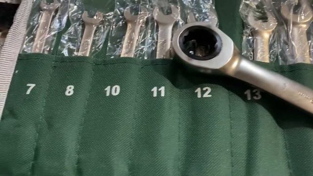 Ключи с трещеткой комбинированные 14шт смотреть онлайн