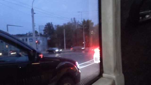 Автобус Минска МАЗ 215 169 госномер АН 6161-7 маршрут 24