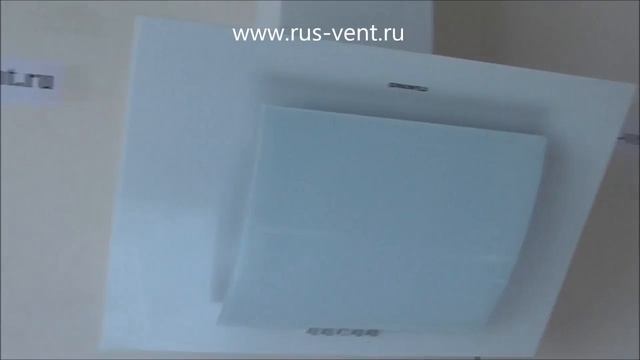 Кухонная вытяжка Maunfeld TOWER ROUND 600 мм белый смотреть онлайн