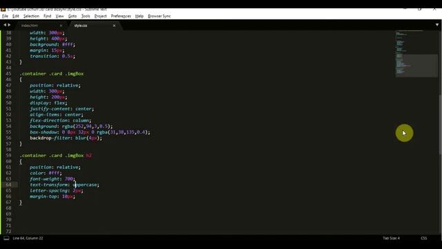 3D card dizayni html va css yordamida смотреть онлайн