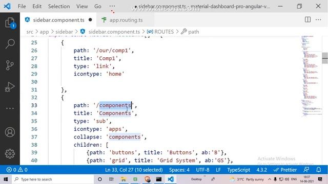 Angular Dash Board - Working side Nav and components смотреть онлайн