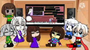 Реакция персонажей Undertale на Horrortale (3 ч)