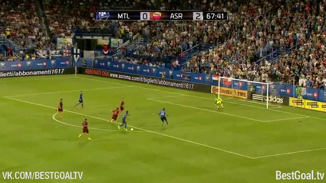 Монреаль 0:2 Рома. Обзор матча и видео голов смотреть онлайн