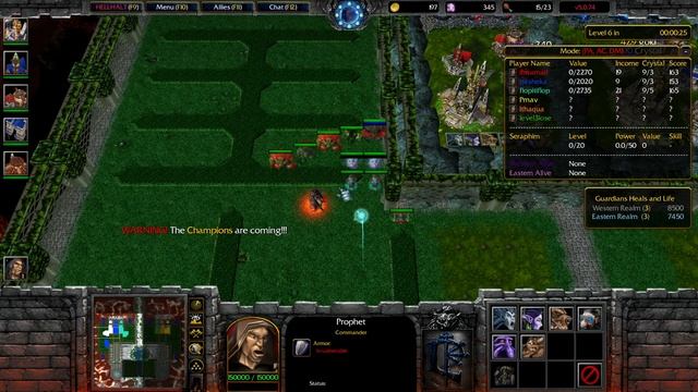 Warcraft 3 Classic HellHalt TD Competitive #190 always send 10 to win смотреть онлайн