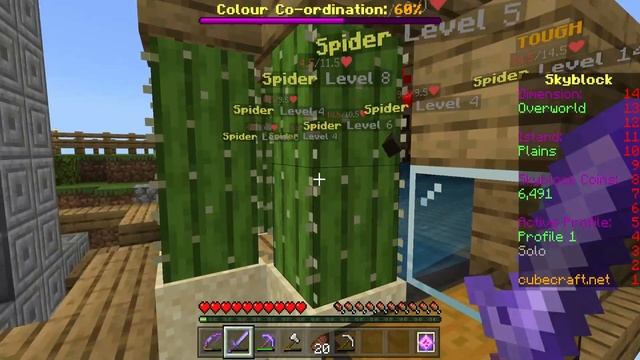 How to Make Money Fast and Easy in Cubecraft Skyblock! смотреть онлайн