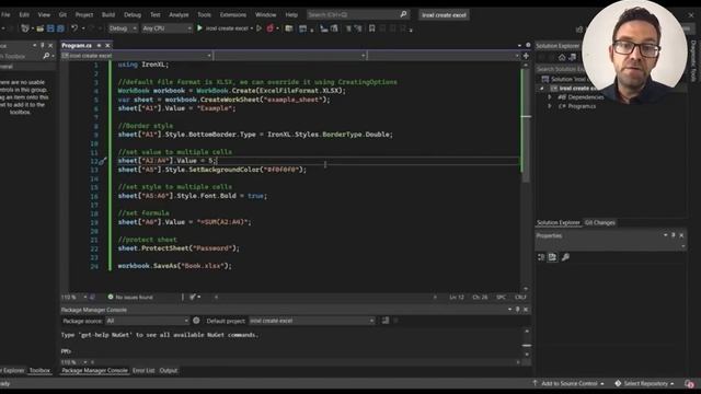 How to Create an Excel File in C# using IronXL смотреть онлайн