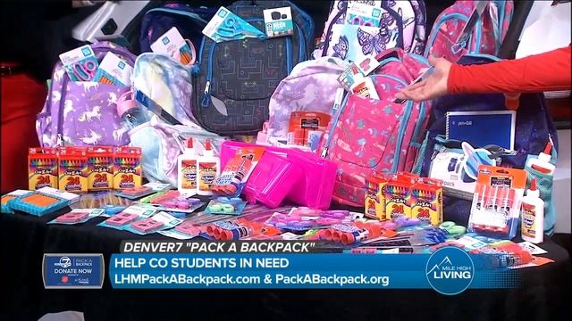 Pack a Backpack School Supply Drive - Mile High Living смотреть онлайн