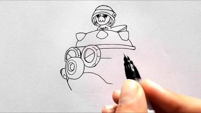 Drawing New Brawler Hank - Brawl Stars Rumble Jungle смотреть онлайн