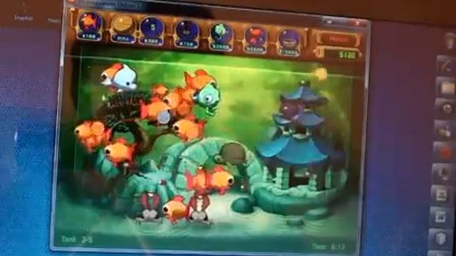 Insaniquarium Deluxe Walkthrough - Tank 3-5: Artificial Intelligence! смотреть онлайн