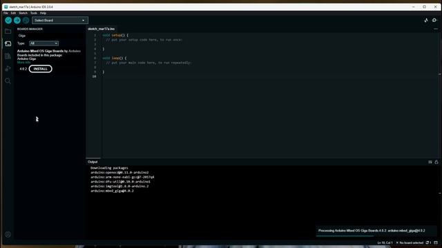 From the Bench... Arduino GIGA R1 - Add to Arduino IDE смотреть онлайн