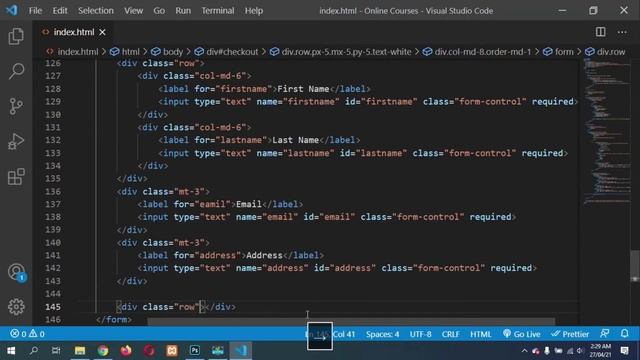 Build a Responsive HTML5 Template with Bootstrap4 from scratch | Part 4 | Urdu | Hindi смотреть онлайн