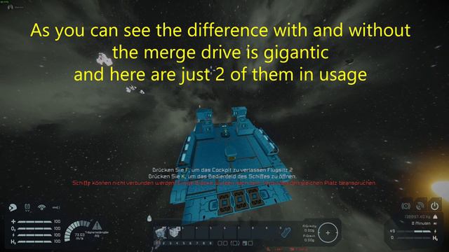 Space Engineers: COMPACT HINGE MERGE DRIVE! MAX SPEED IN 1 SECOND! смотреть онлайн