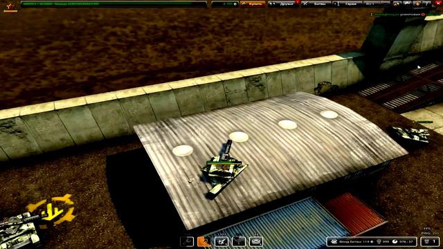 Танки онлайн - Паркур на карте Год 2042 / Parkour in Tanki Online #1 (Динамит) смотреть онлайн