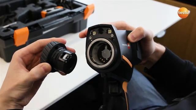 Thermal imager testo 875i: Changing the lens (12/15) | Be sure. Testo смотреть онлайн