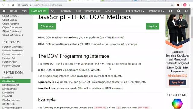WT UNIT 3 ,TOPIC :JAVA SCRIPT HTML DOM смотреть онлайн
