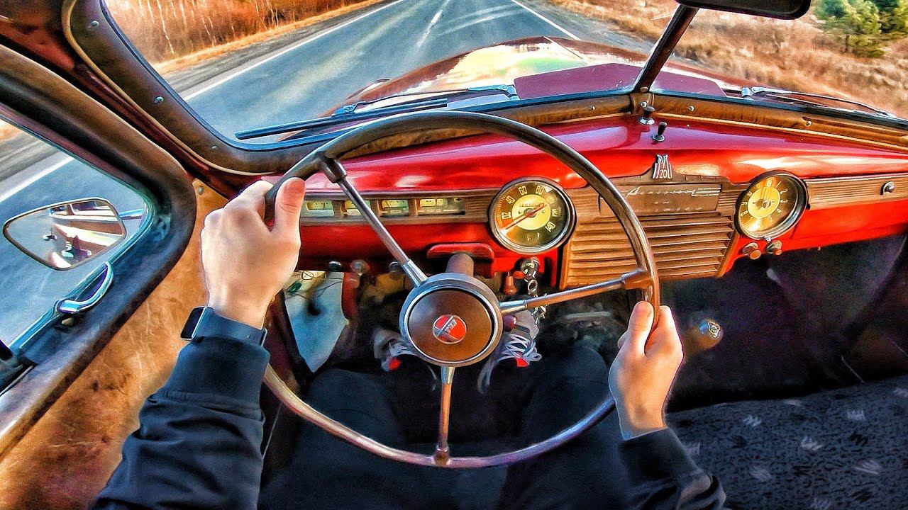 1955 GAZ M-20 Pobeda 2.4 MT - PON TEST DRIVE смотреть онлайн
