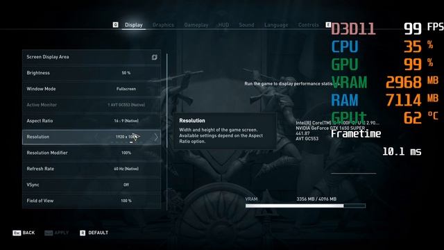GeForce GTX 1650 SUPER -- Intel Core i5-9400F -- Assassin's Creed AC Odyssey Benchmark смотреть онлайн