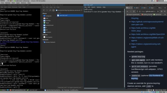 automatic ssh-key unlock with GNOME-keyring смотреть онлайн