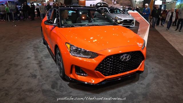 2020 Hyundai Veloster Turbo Exterior and Interior Walk Around смотреть онлайн