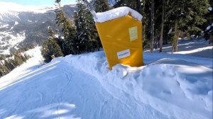 ПЕРВЫЙ В ЖИЗНИ СПУСК С СИНЕЙ ТРАССЫ! 🔞 Архыз. Трасса 3 "Кассиопея". Бразильская система на склоне.