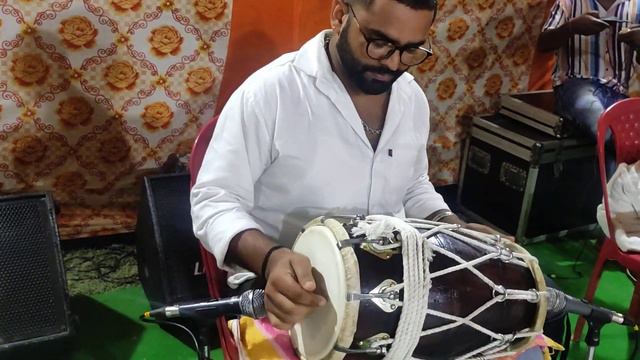 Best Dholak Player of Uttarakhand 'Vishal Ruhela' SoundCheck in Live JAGRAN with Aman Sabbarwal смотреть онлайн