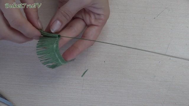 DIY ☆ Колосок из гофрированной бумаги ☆ Бумажный декор ☆ Анна Тюмерова ☆ Paper tutorial смотреть онлайн