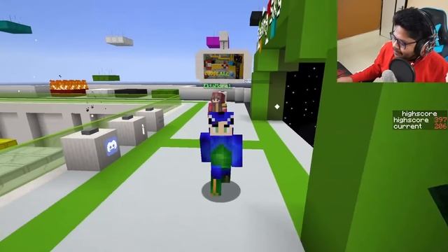 MINECRAFT BUT LAVA IS FALLING FROM SKY ft.@EktaMore | LIVE смотреть онлайн