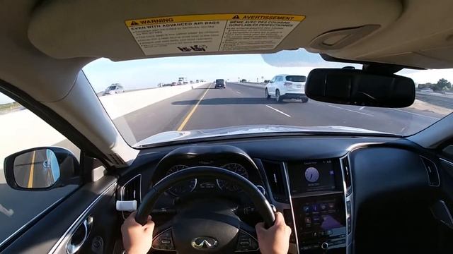 Infiniti 3.0T Q50 Highspeed POV смотреть онлайн