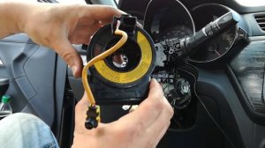 Рулевая колонка КИА РИО III. Снятие, разборка и устранение стука.