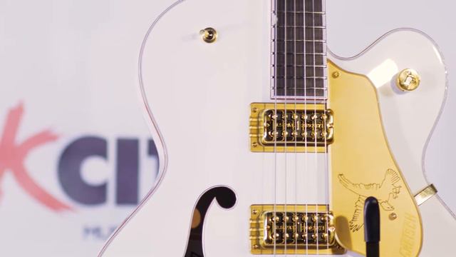 Gretsch G6136T White Falcon Guitar Preview with Carl Bradychok смотреть онлайн