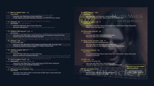Martin Motnik - Recepción con Champán, from the album Bass Invader смотреть онлайн