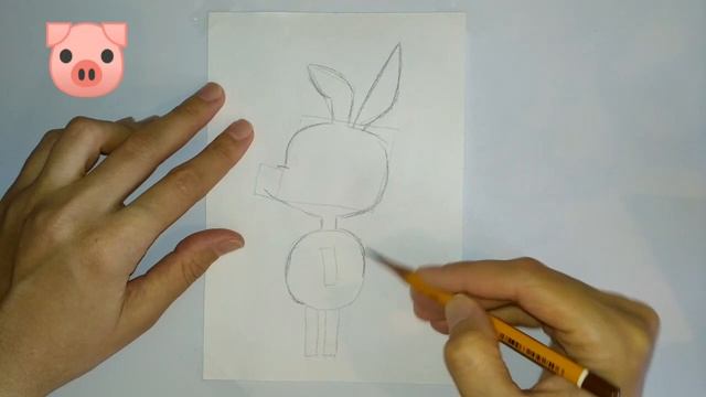 Рисуем Пятачка из мультфильма "Винни-Пух и все-все-все" смотреть онлайн