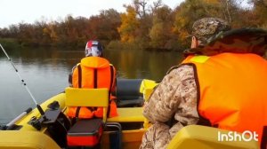 рыбалка на Дону. лодка риф скат тритон 400.  короткое путешествие.