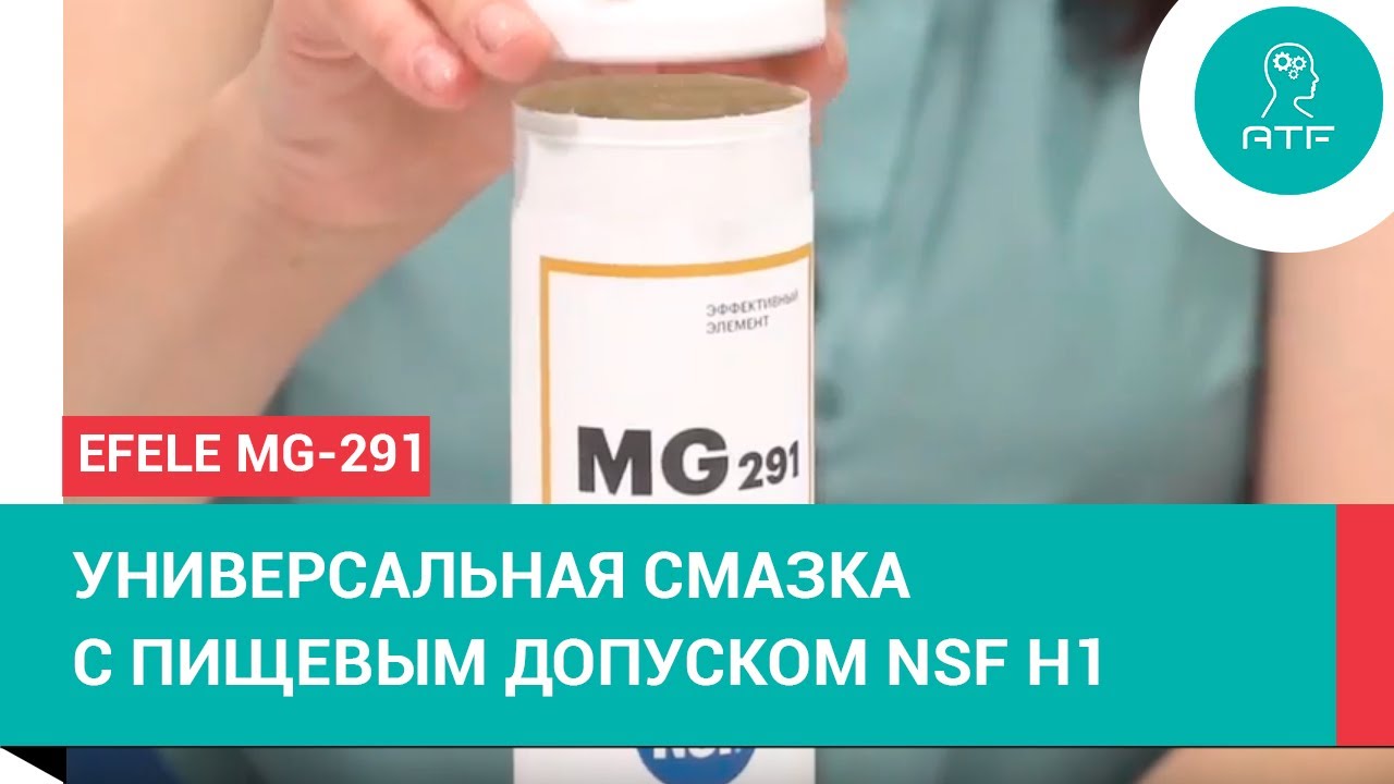 EFELE MG-291 - Универсальная смазка с пищевым допуском NSF H1