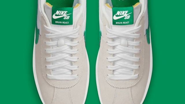 NIKE SB BRUIN REACT | GREEN SWOOSH 2021 | DETAILED LOOK | PRICE смотреть онлайн
