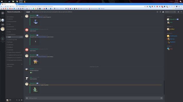 !want and !unwant commands for Meowth bot смотреть онлайн