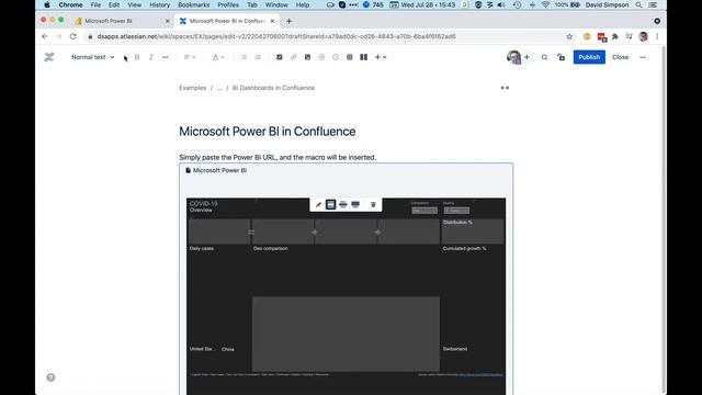 Microsoft Power BI in Confluence смотреть онлайн