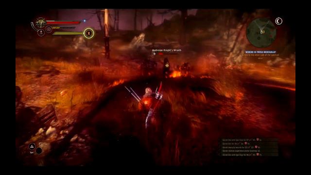 ◘ The Witcher 2 ◘ Gameplay ◘ Fighting through the Mist ◘ смотреть онлайн